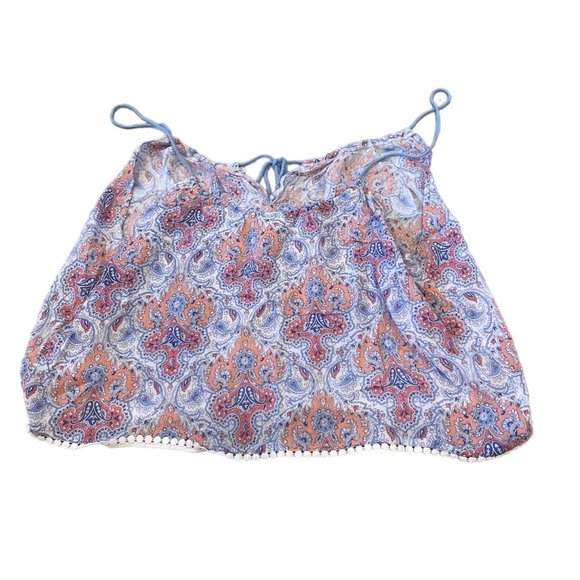 Victoria secret paisley print sleep tank top size large - Picture 2 of 4